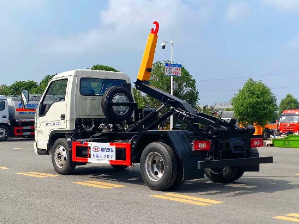 福田小卡3方鉤臂（車廂可卸式）垃圾車